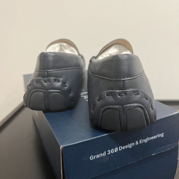 Women's Cole Haan Evelyn Driver Moccasin Loafer Shoes Leather Navy Size 6 - BNIB - Picture 5 of 5